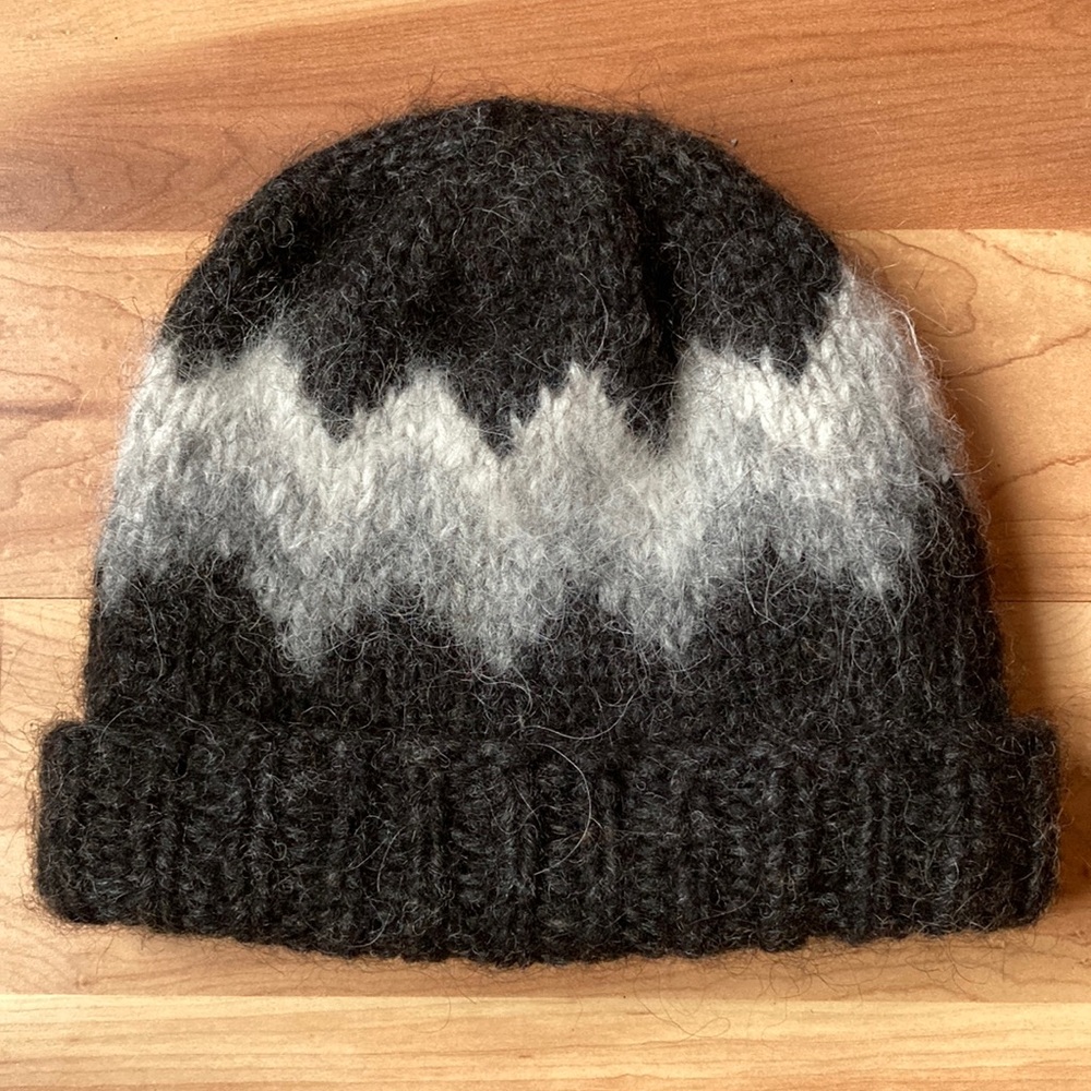 Hand knit Icelandic Wool Hat